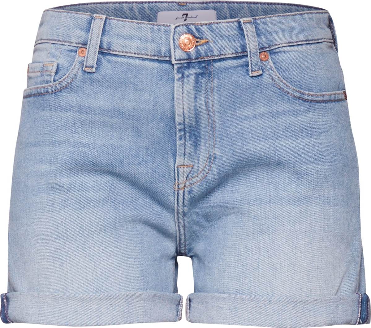 7 for all mankind Džíny 'BOY SHORTS' modrá džínovina