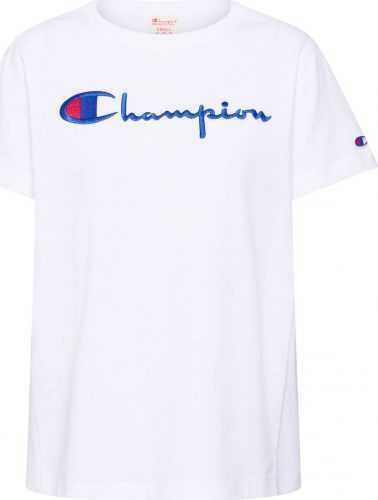 Champion Authentic Athletic Apparel Tričko bílá / modrá