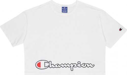 Champion Authentic Athletic Apparel Tričko bílá / černá / melounová