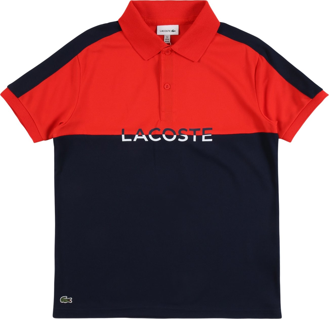 LACOSTE Tričko námořnická modř / červená / bílá