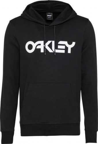 OAKLEY Sportovní mikina bílá / černá