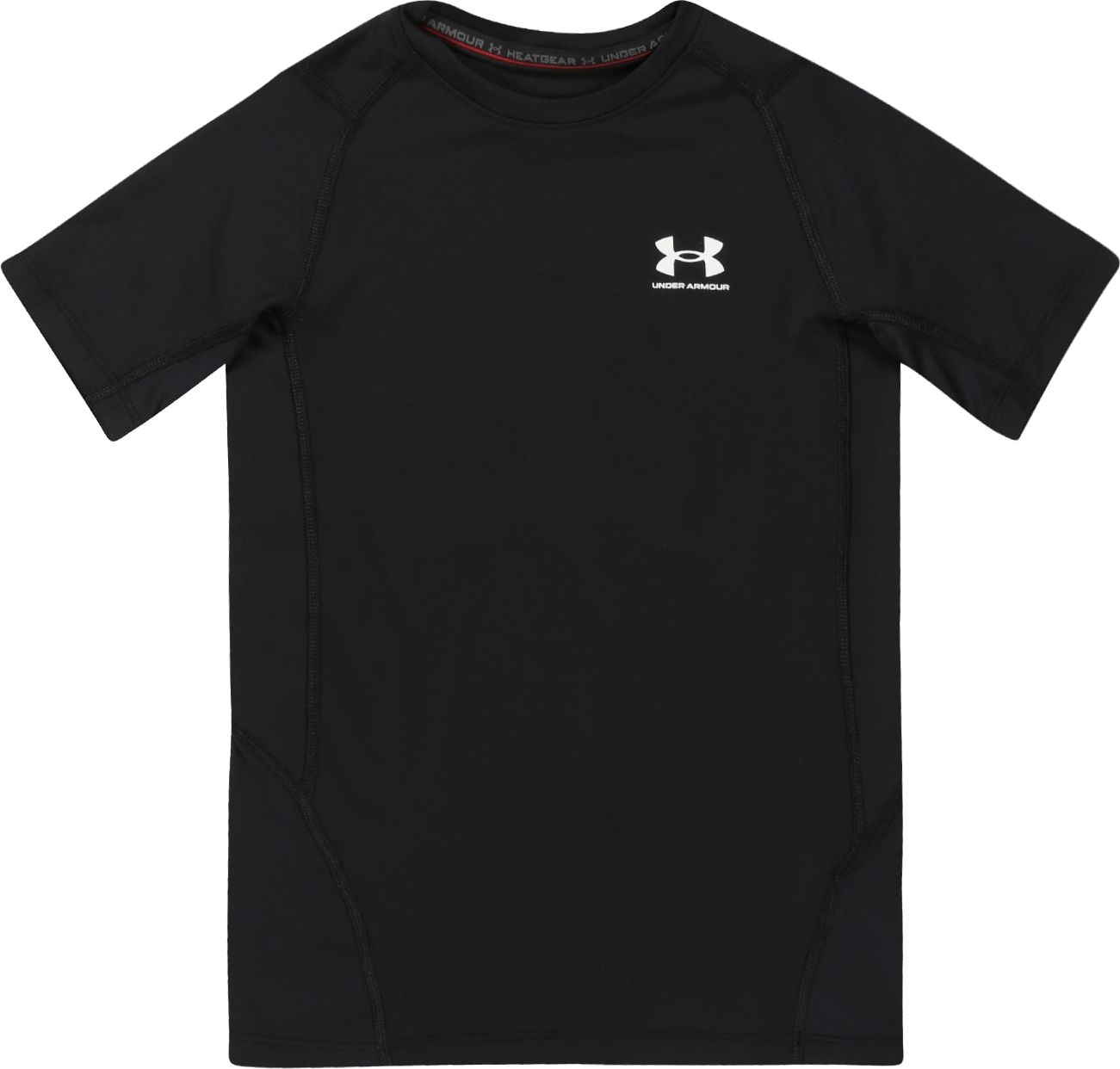 UNDER ARMOUR Funkční tričko černá / bílá