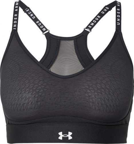 UNDER ARMOUR Sportovní podprsenka 'Infinity' černá / bílá