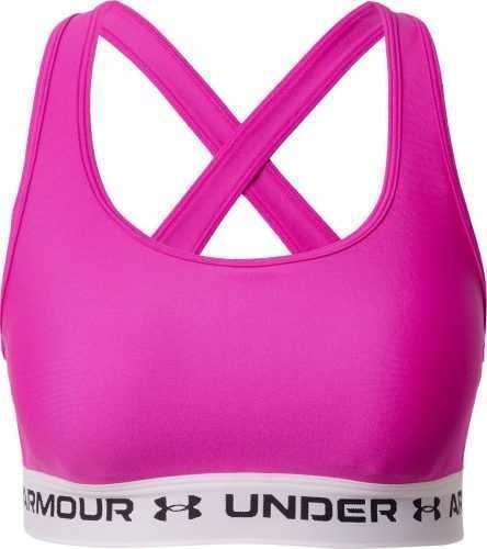 UNDER ARMOUR Sportovní podprsenka bílá / černá / fuchsiová