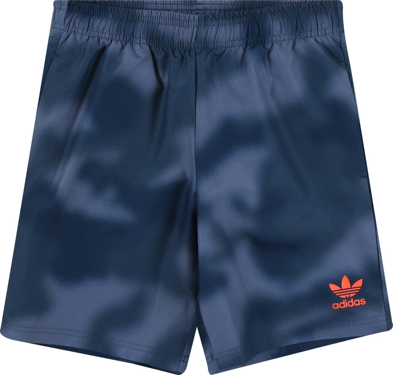 ADIDAS ORIGINALS Plavecké šortky oranžová / noční modrá / chladná modrá