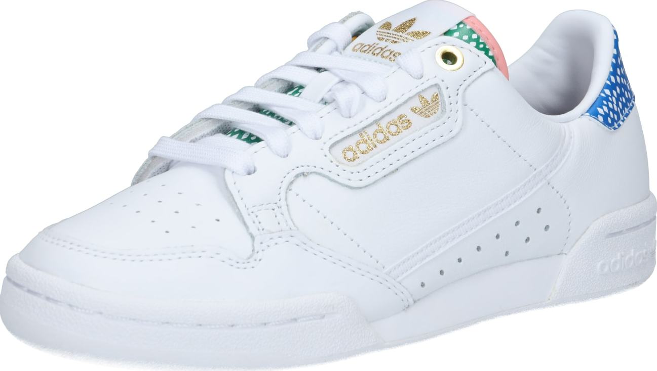 ADIDAS ORIGINALS Tenisky 'Continental 80' zelená / bílá / modrá