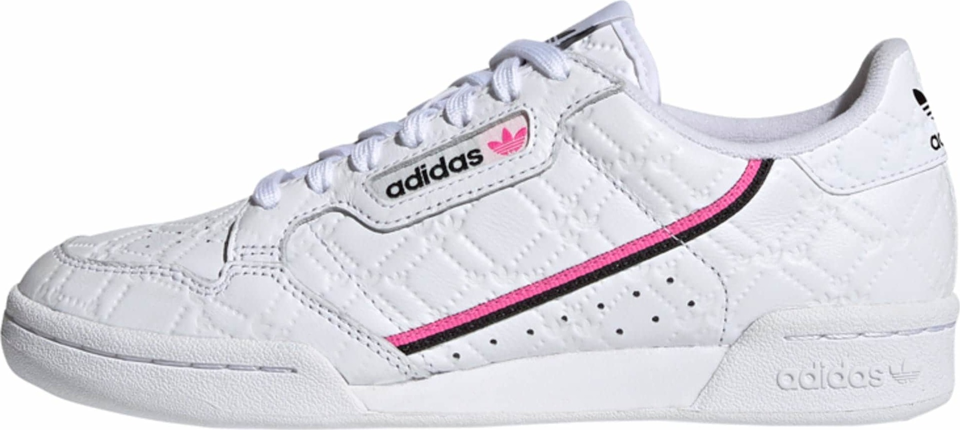 ADIDAS ORIGINALS Tenisky 'Continental 80' bílá / pink / černá