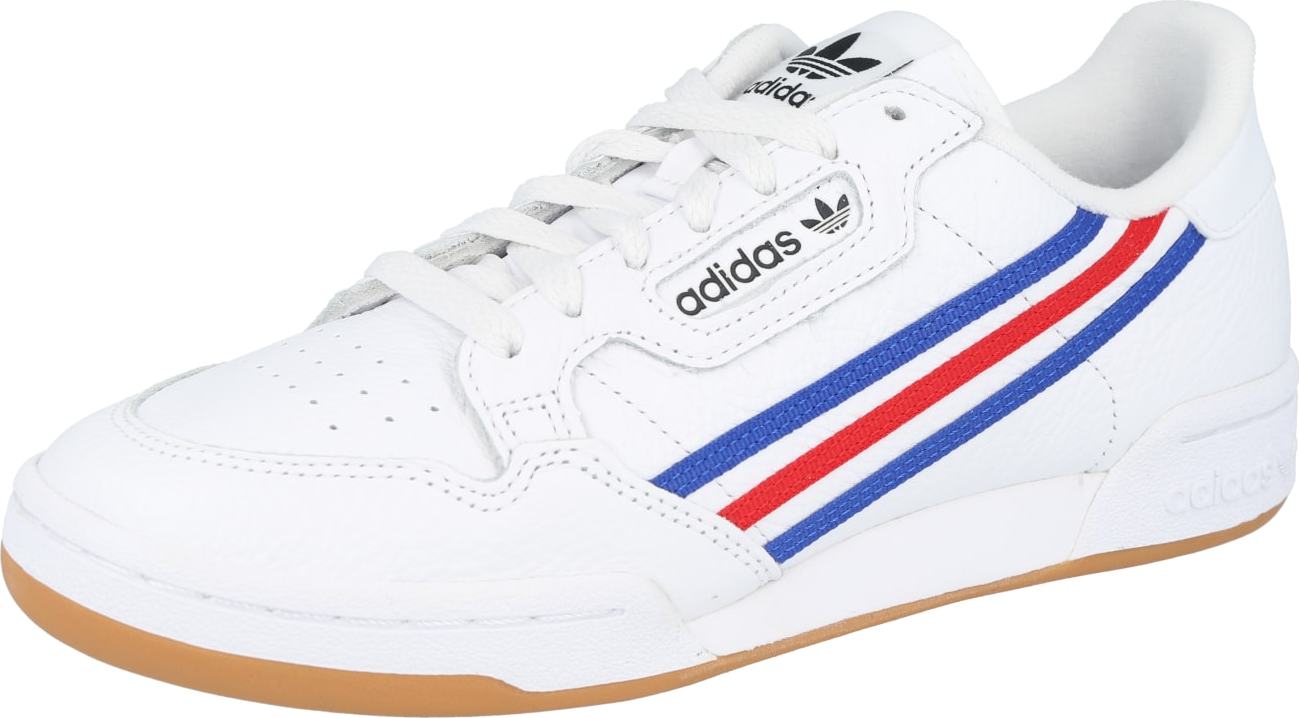 ADIDAS ORIGINALS Tenisky 'Continental 80' bílá / modrá / červená / černá