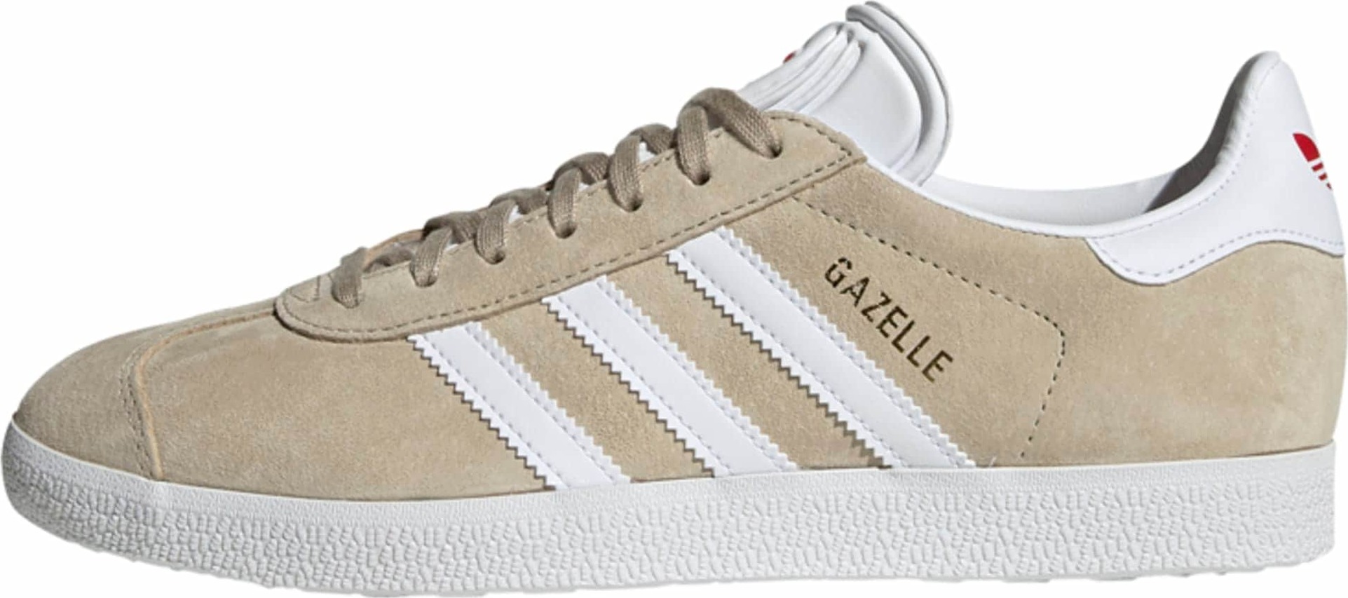 ADIDAS ORIGINALS Tenisky 'GAZELLE' bílá / velbloudí