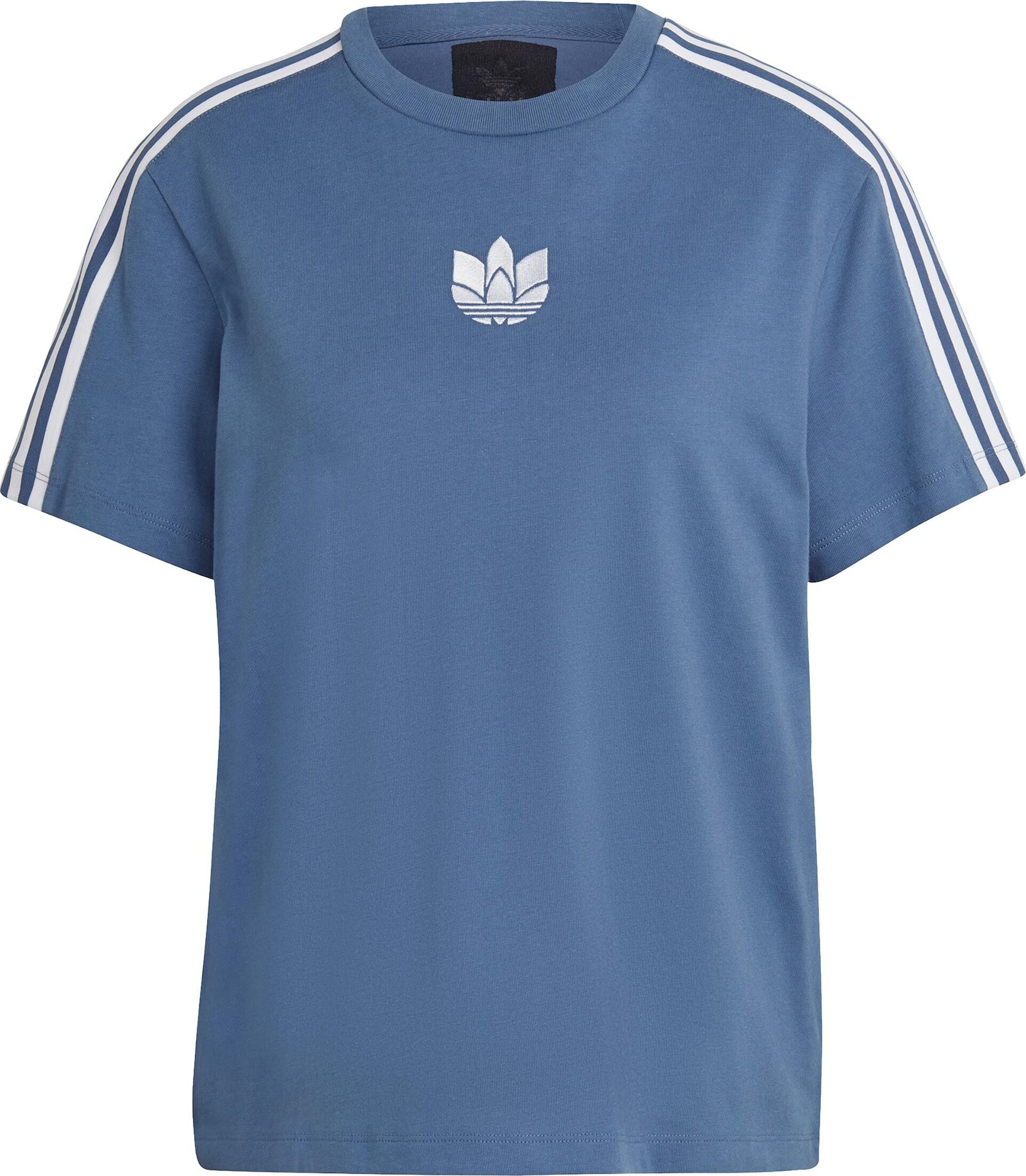 ADIDAS ORIGINALS Tričko kouřově modrá / bílá