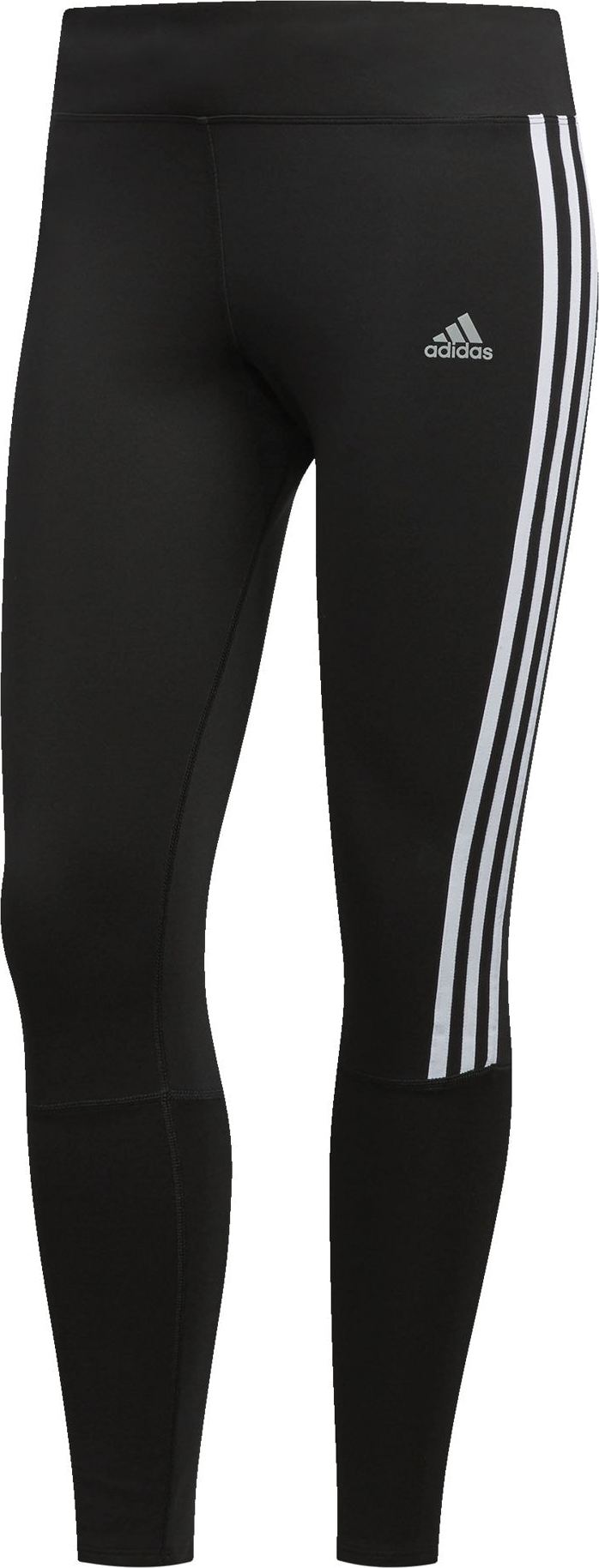 ADIDAS PERFORMANCE Sportovní kalhoty černá / bílá