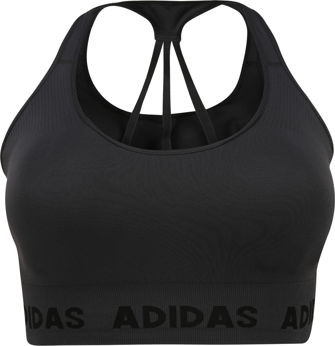 ADIDAS PERFORMANCE Sportovní podprsenka antracitová