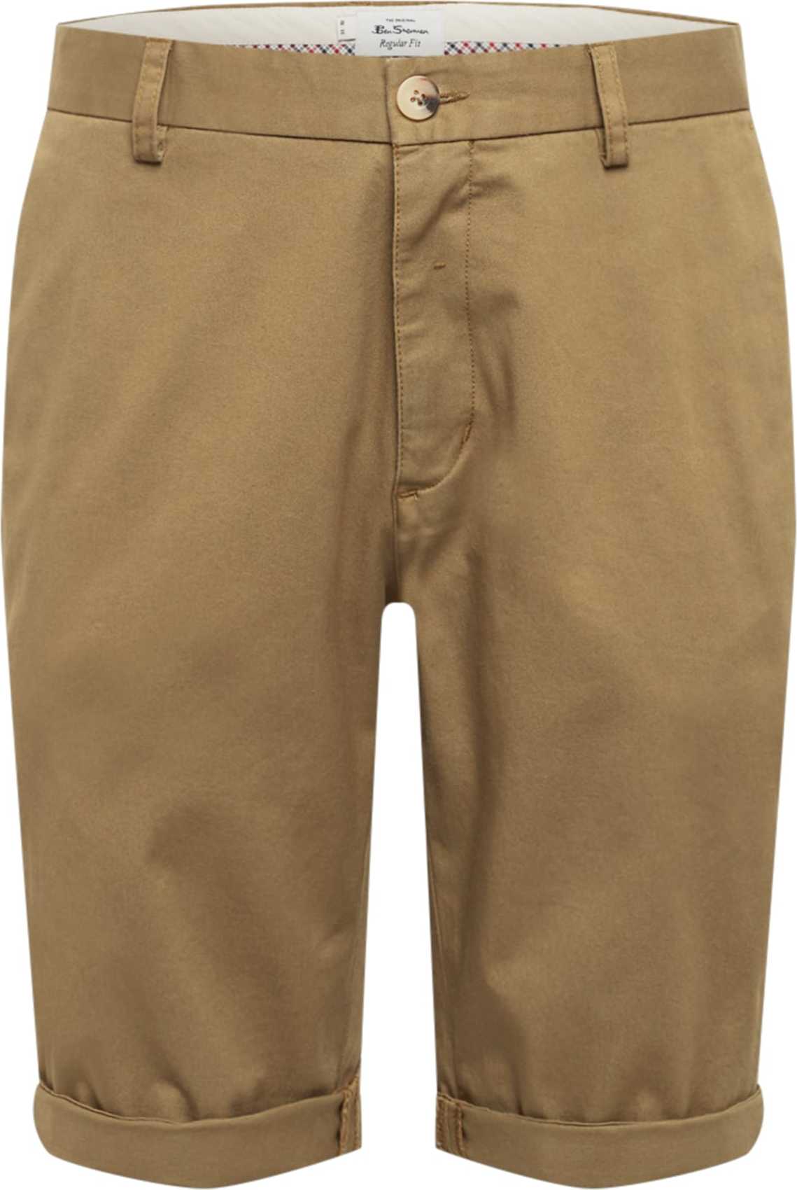 Ben Sherman Chino kalhoty olivová