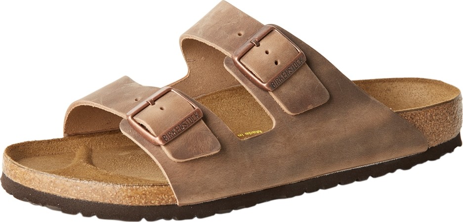 BIRKENSTOCK Pantofle 'Arizona' hnědá