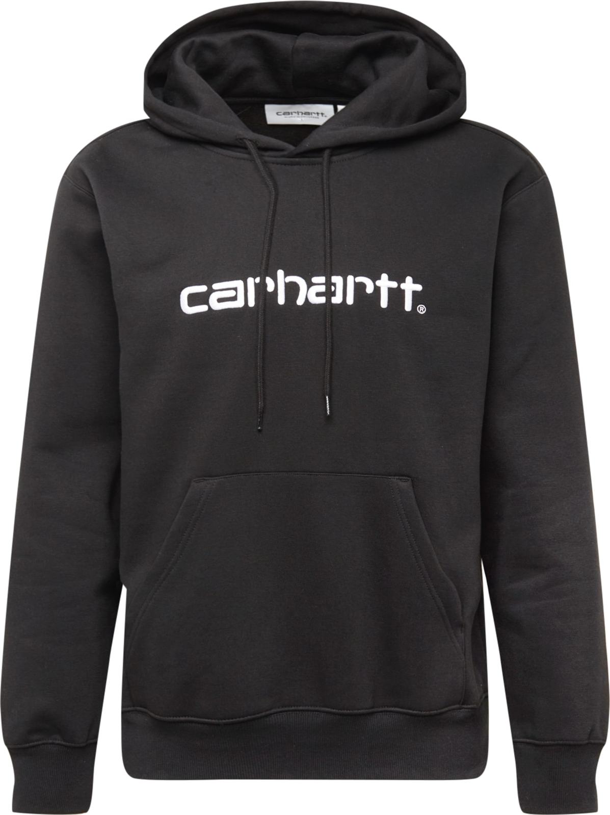 Carhartt WIP Mikina bílá / černá