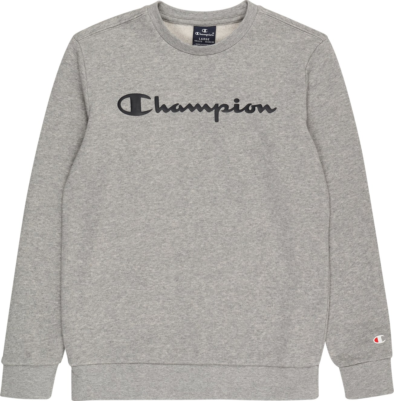 Champion Authentic Athletic Apparel Mikina šedá / černá