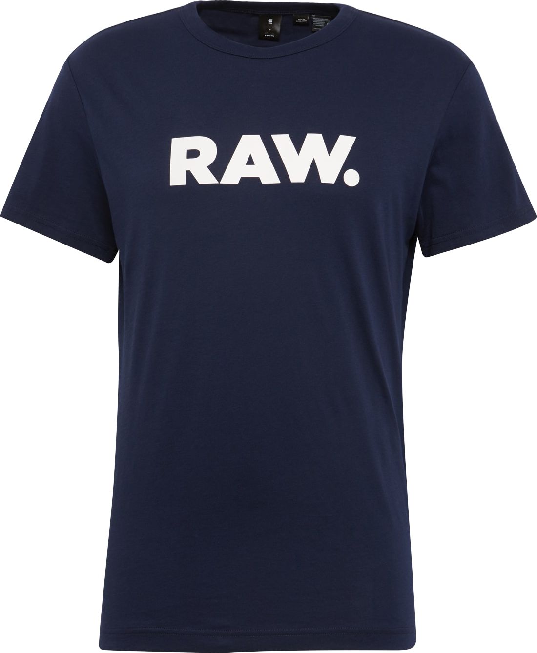 G-Star RAW Tričko 'Holorn r t s/s' noční modrá / bílá