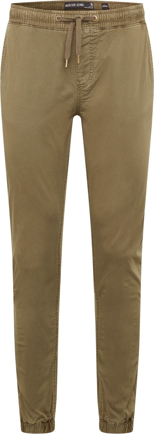 INDICODE JEANS Kalhoty 'Fields' khaki