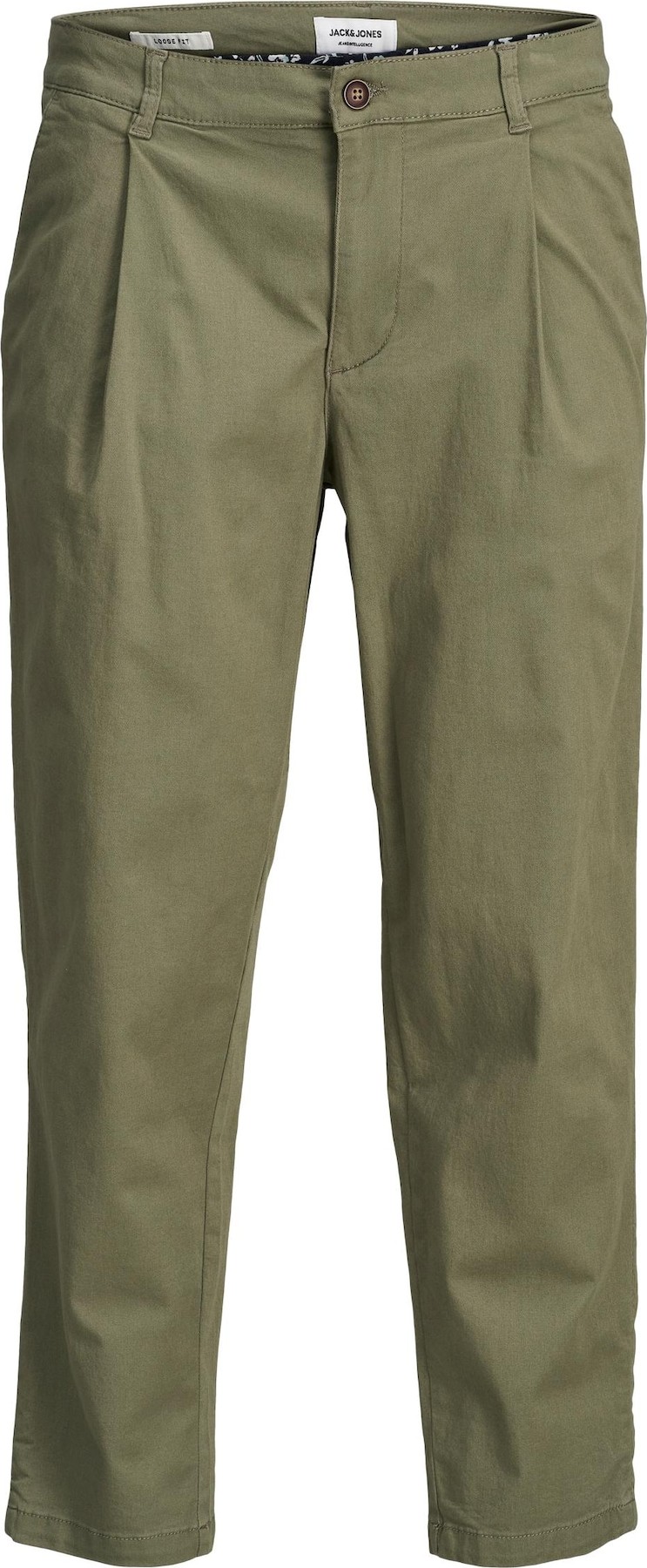 JACK & JONES Chino kalhoty 'Bill Rico' zelená