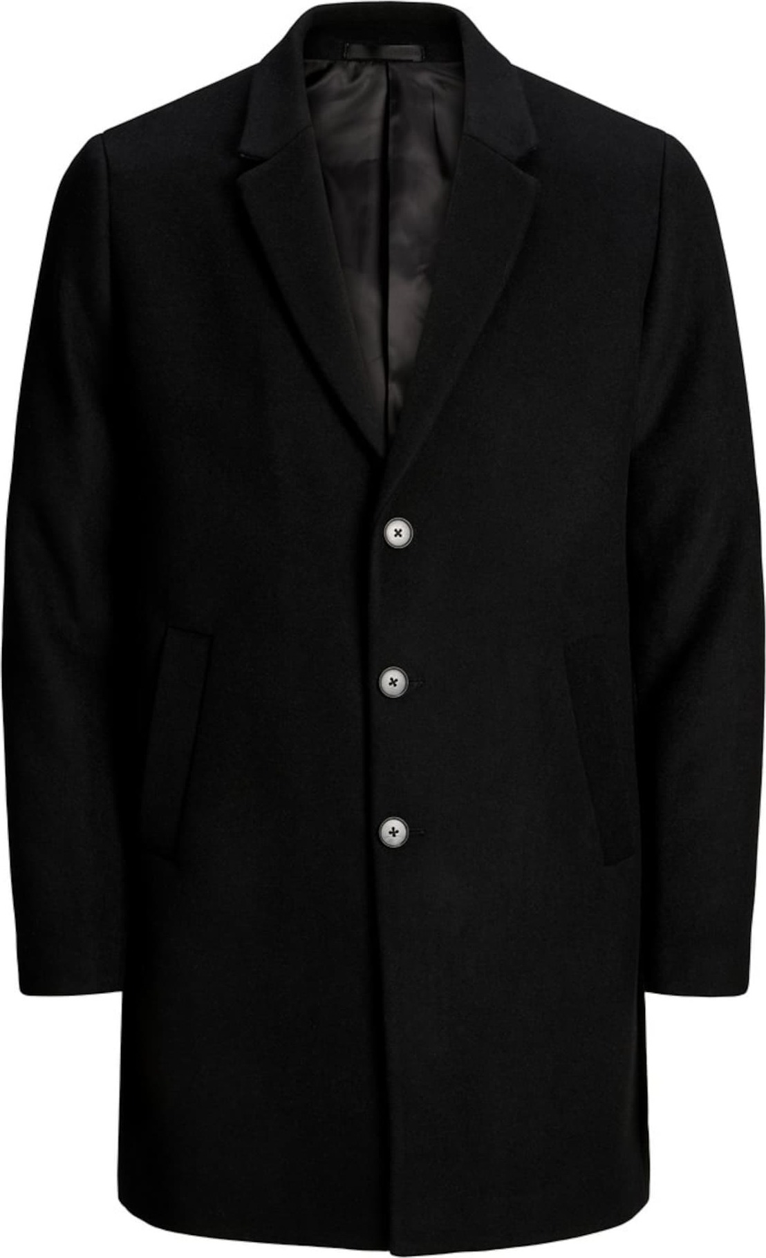 JACK & JONES Přechodný kabát černá