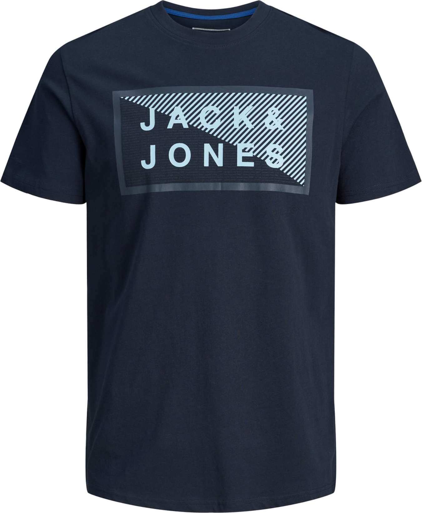 JACK & JONES Tričko námořnická modř / kouřově modrá