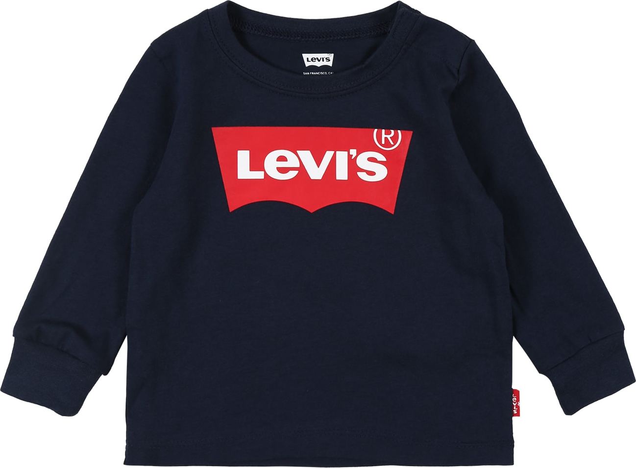 LEVI'S Tričko 'BATWING' tmavě modrá / červená / bílá