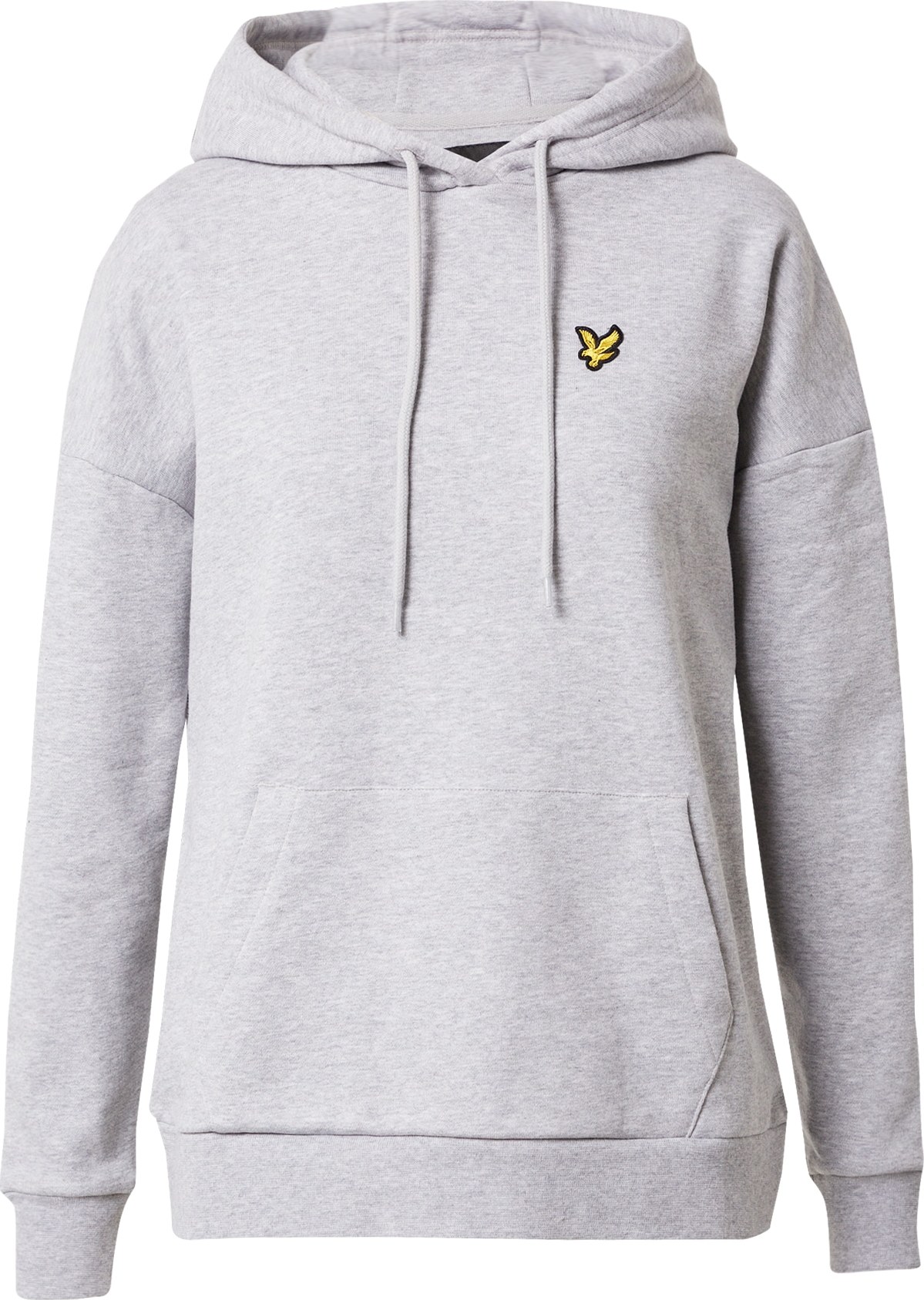 Lyle & Scott Mikina světle šedá / černá / žlutá