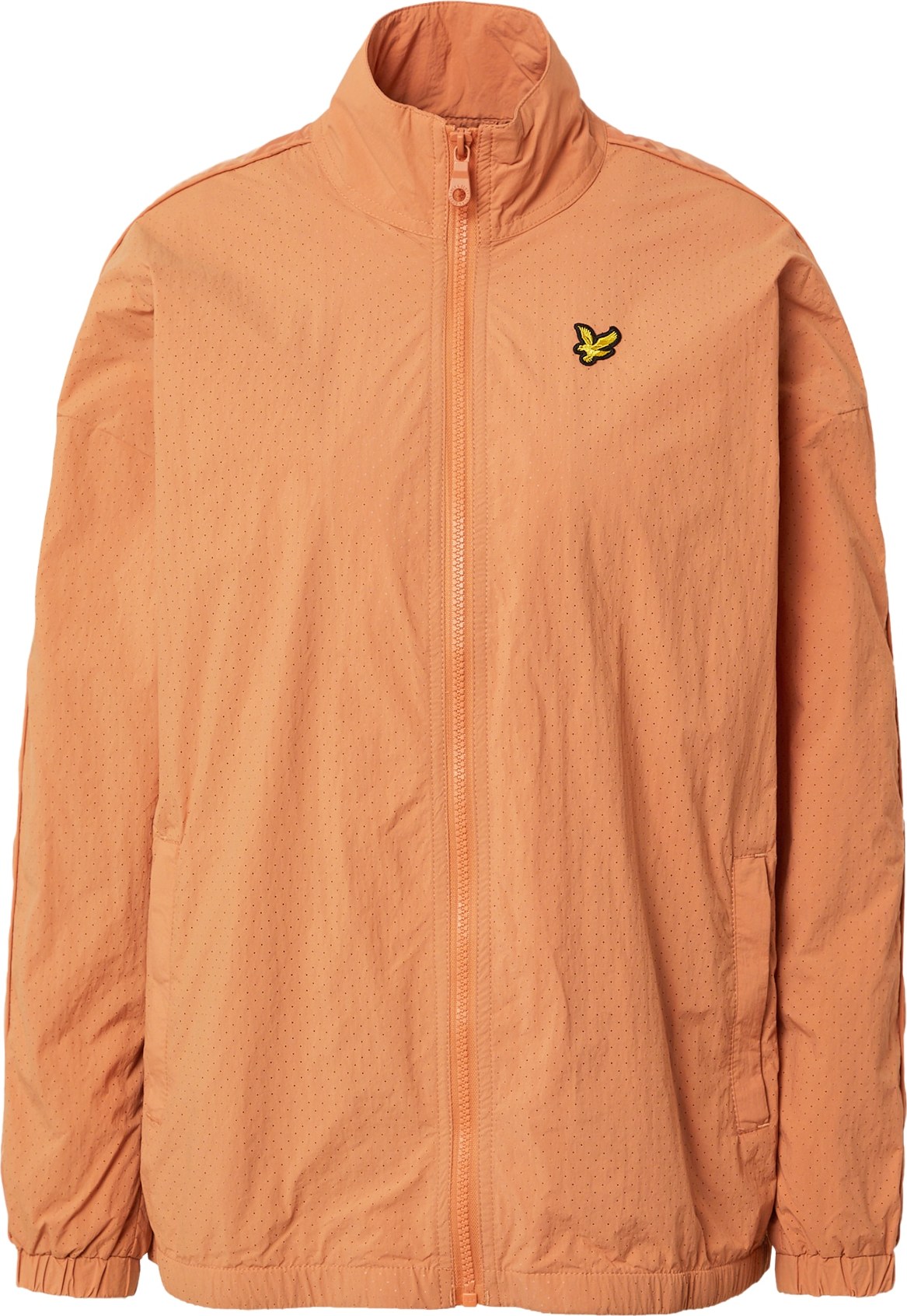 Lyle & Scott Přechodná bunda oranžová / černá / limone