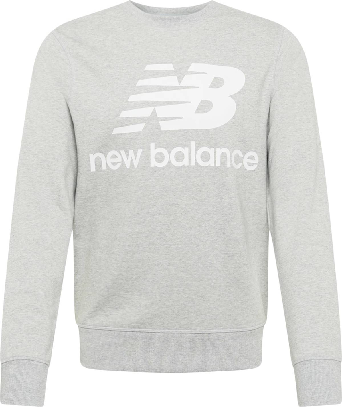 new balance Mikina bílá / šedý melír