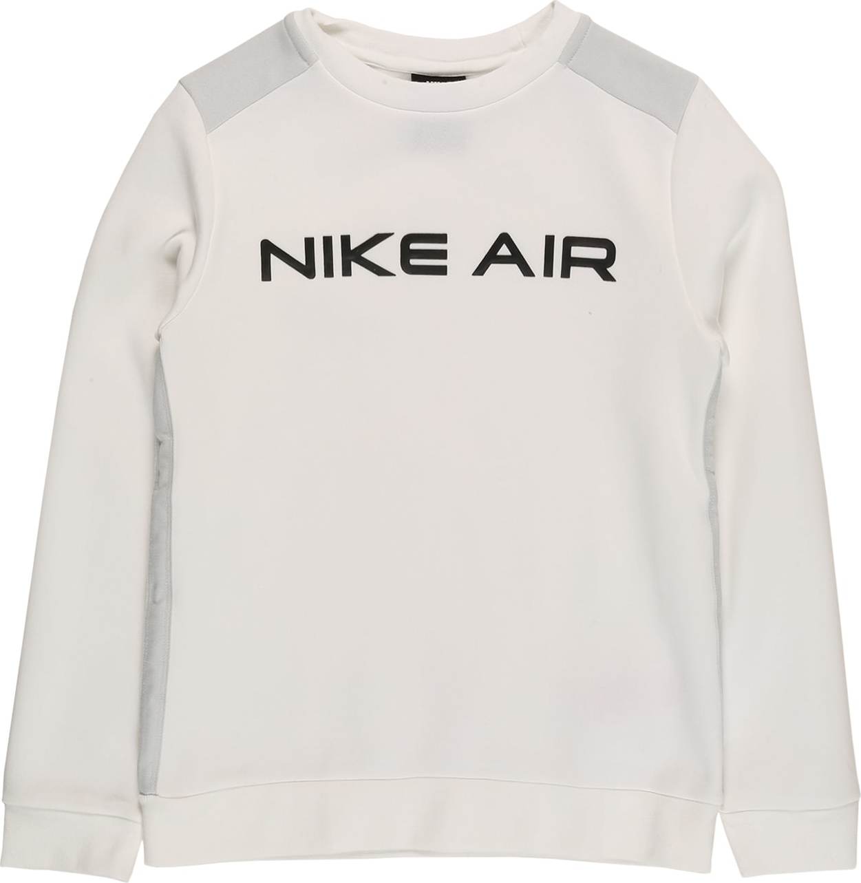 Nike Sportswear Mikina světle šedá / černá / offwhite