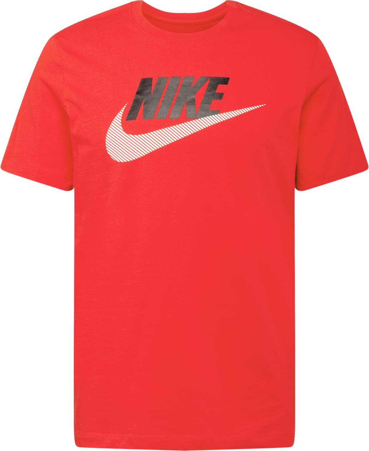 Nike Sportswear Tričko černá / červená / tělová