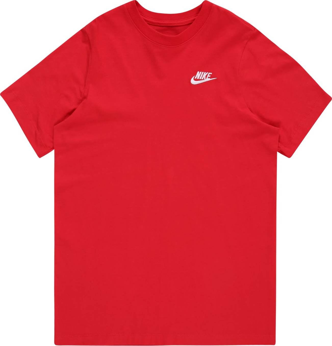 Nike Sportswear Tričko červená / bílá