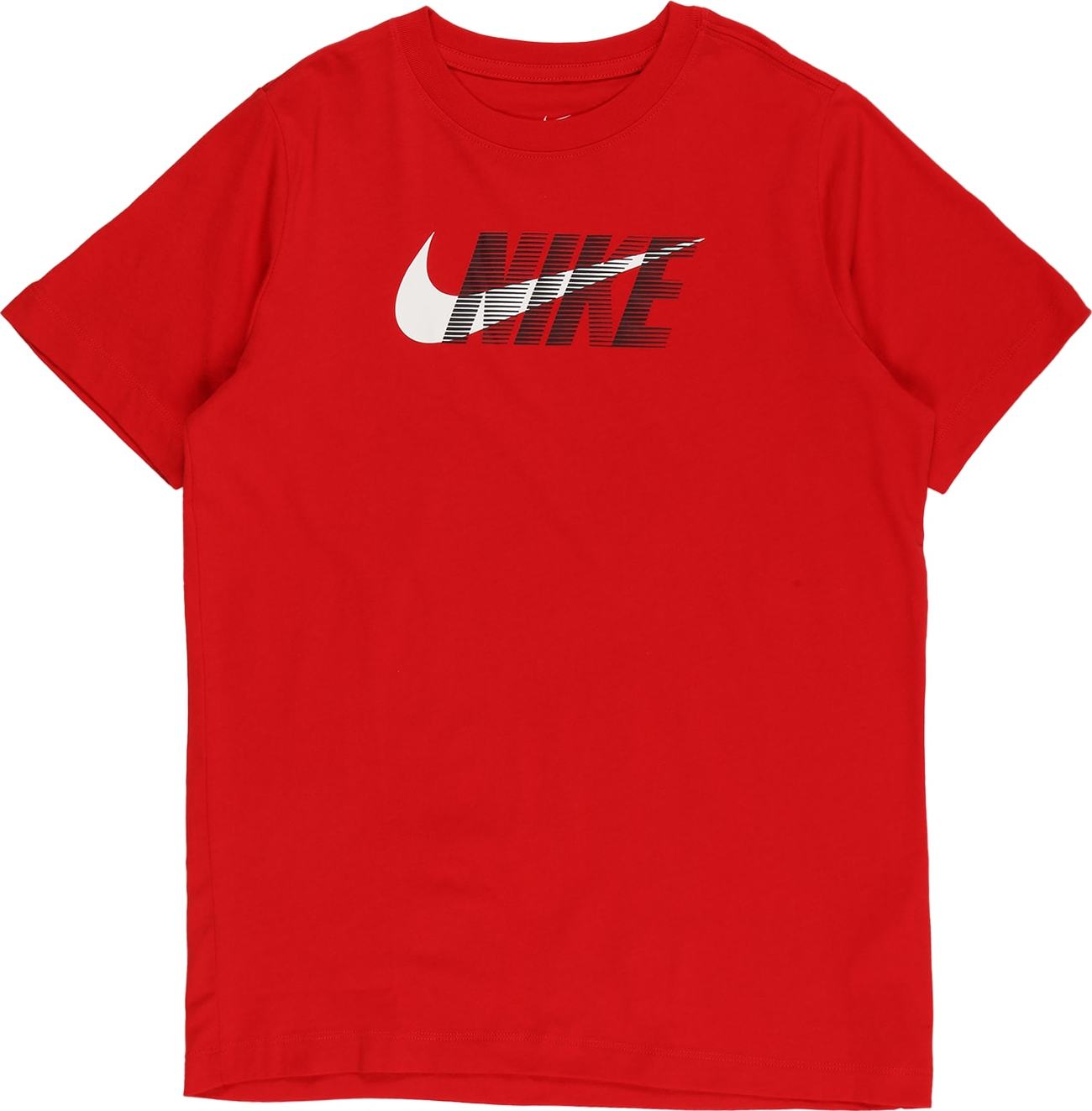 NIKE Funkční tričko červená / černá / bílá