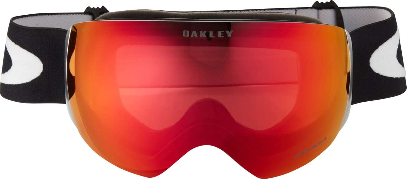 OAKLEY Skibrille 'Flight Deck' tmavě oranžová / černá