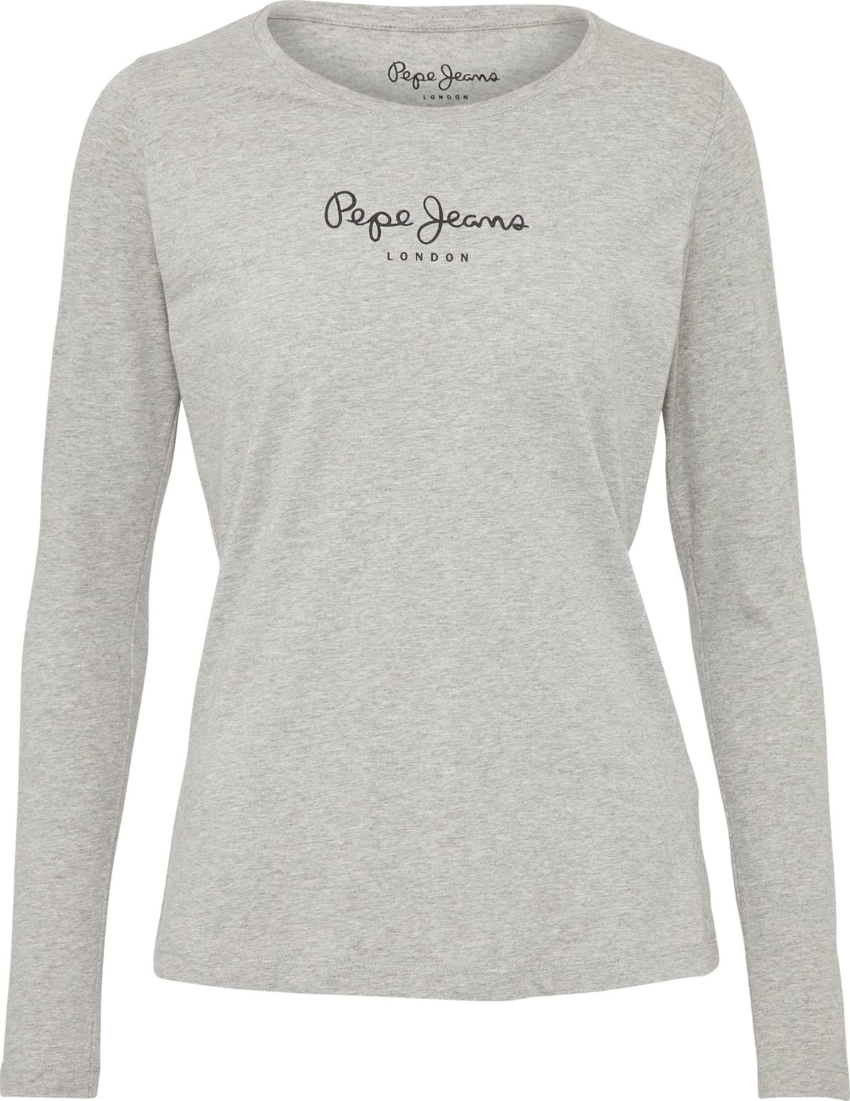 Pepe Jeans Tričko 'NEW VIRGINIA L/S' šedá