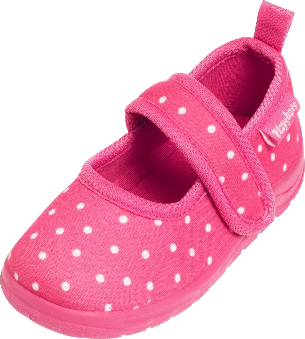 PLAYSHOES Pantofle pink / bílá