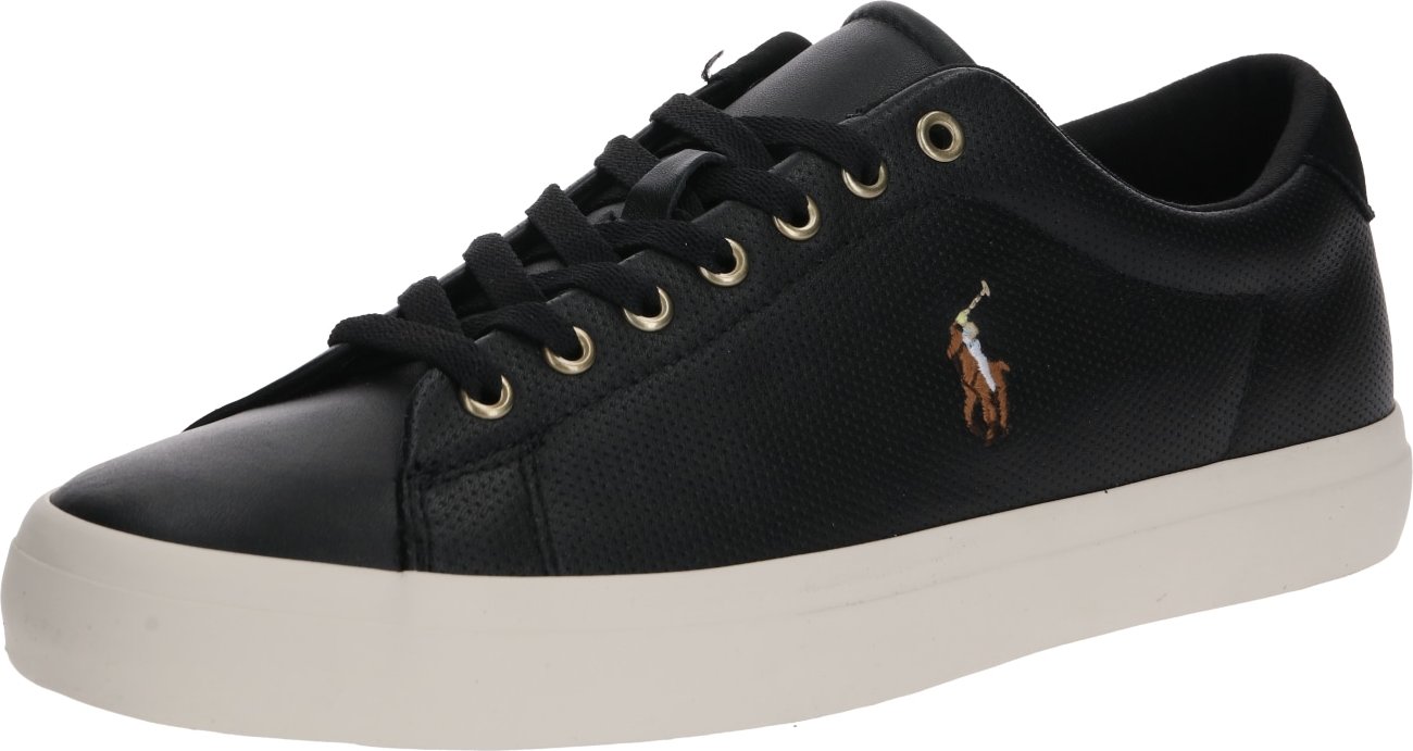 Polo Ralph Lauren Tenisky 'LONGWOOD-SNEAKERS-VULC' černá