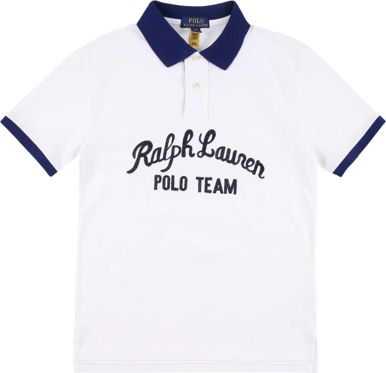 Polo Ralph Lauren Shirt bílá / námořnická modř