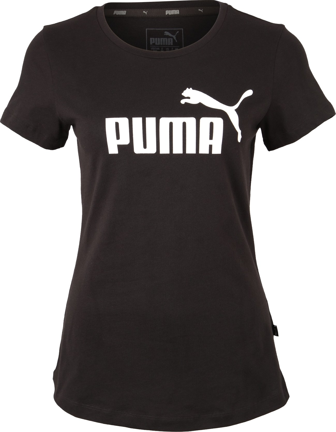 PUMA Funkční tričko bílá / černá