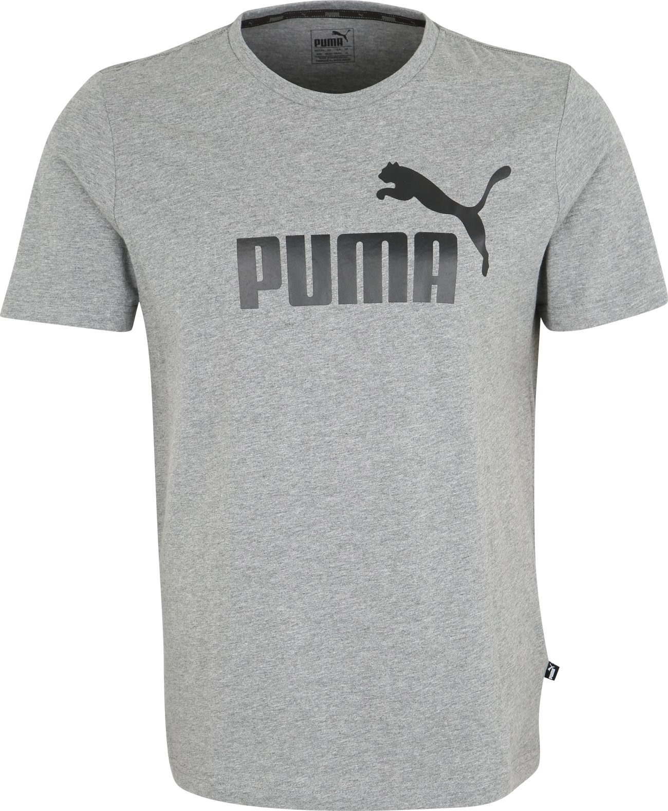 PUMA Funkční tričko šedý melír / černá