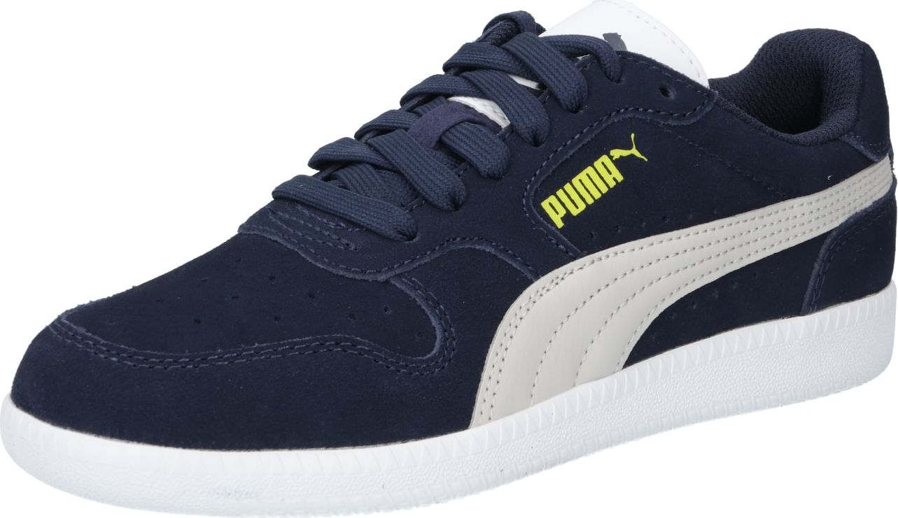 PUMA Tenisky 'Icra' bílá / námořnická modř / žlutá