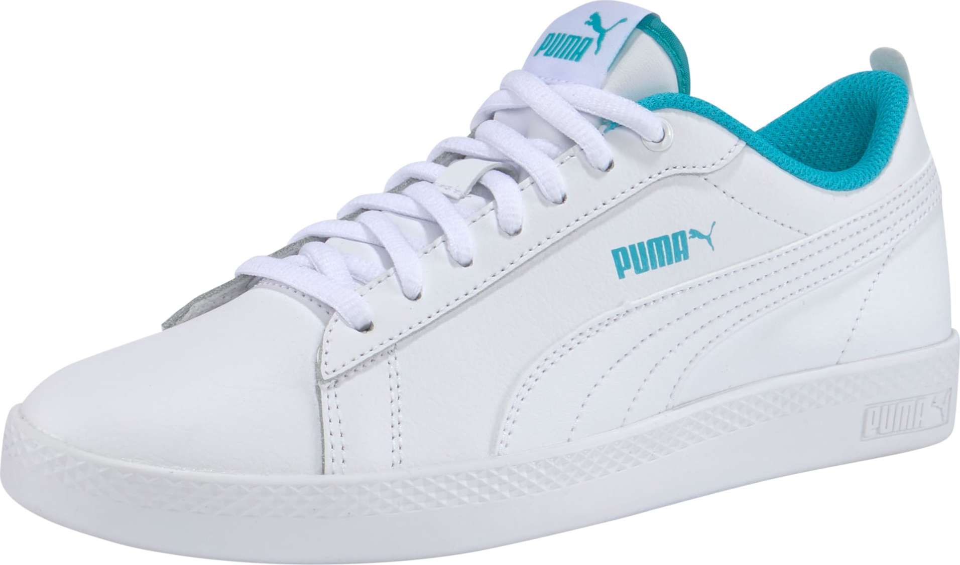 PUMA Tenisky bílá / svítivě modrá