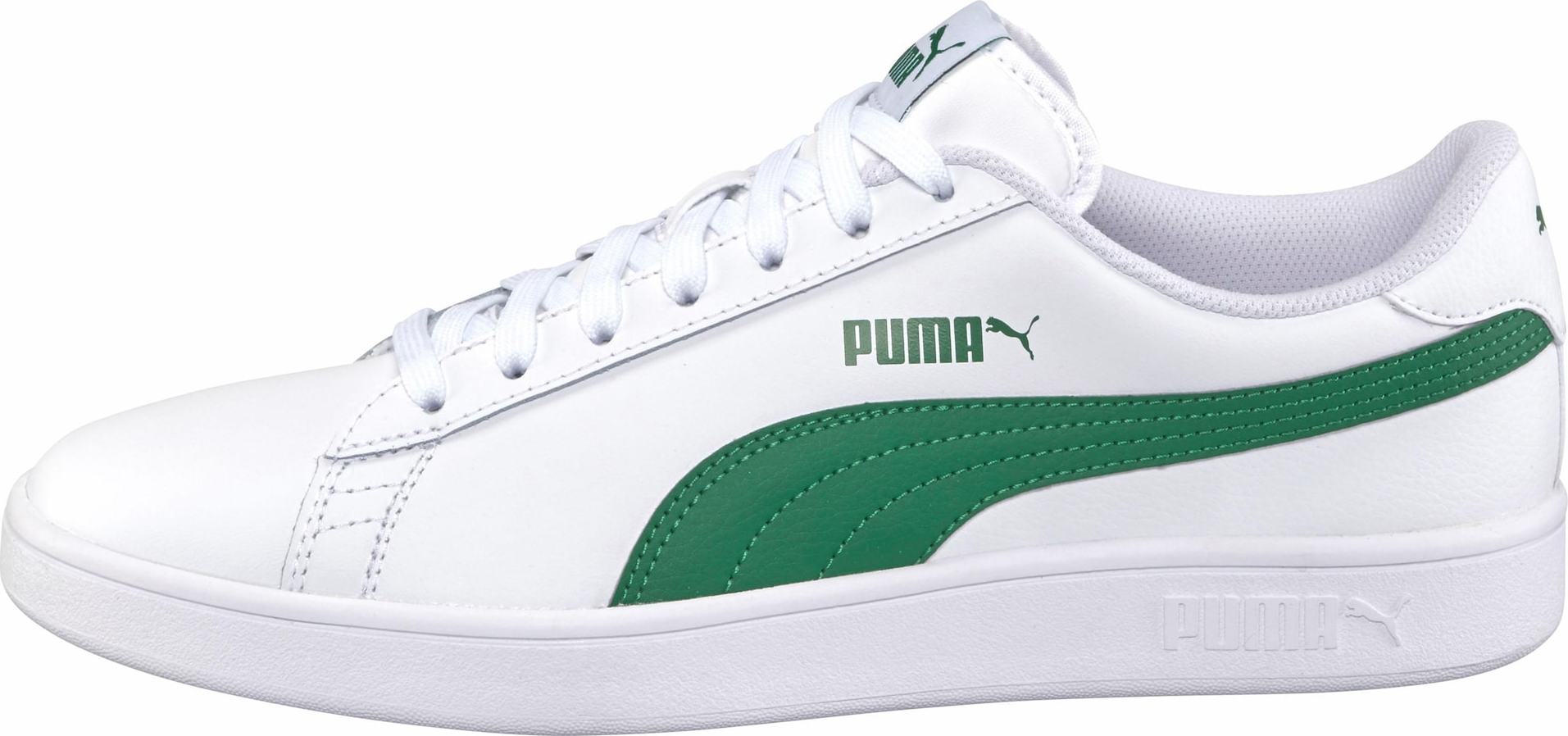 PUMA Tenisky 'Smash V2' bílá / zelená