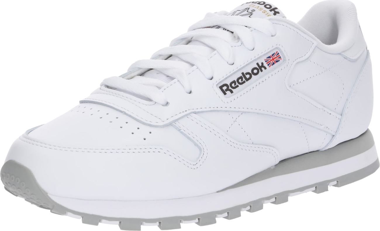 Reebok Classics Tenisky 'Classic Leather' bílá / šedá