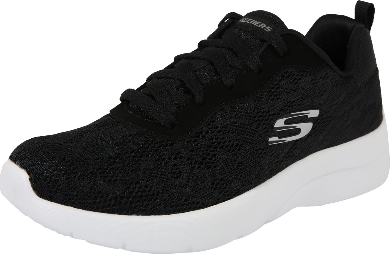 SKECHERS Tenisky 'DYNAMIGHT 2.0' černá / bílá