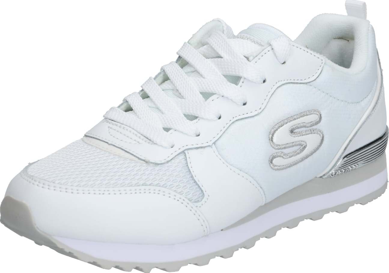 SKECHERS Tenisky 'RETROS OG 85 Gold'n Gurl' offwhite / stříbrná