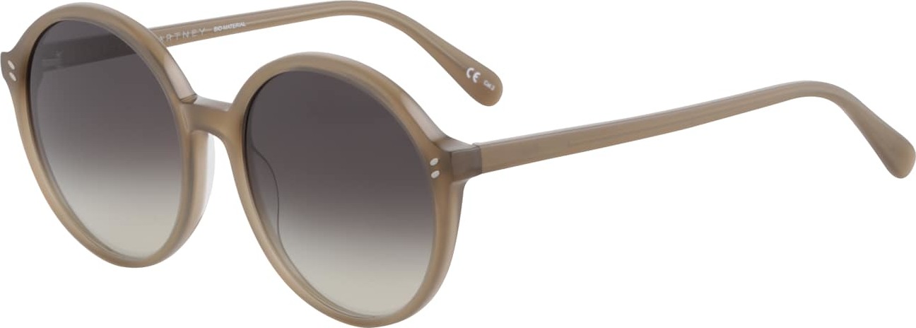 Stella McCartney Sluneční brýle 'SC0084S-002 56 Sunglass WOMAN BIO ACETAT' černá / hnědá / zelená