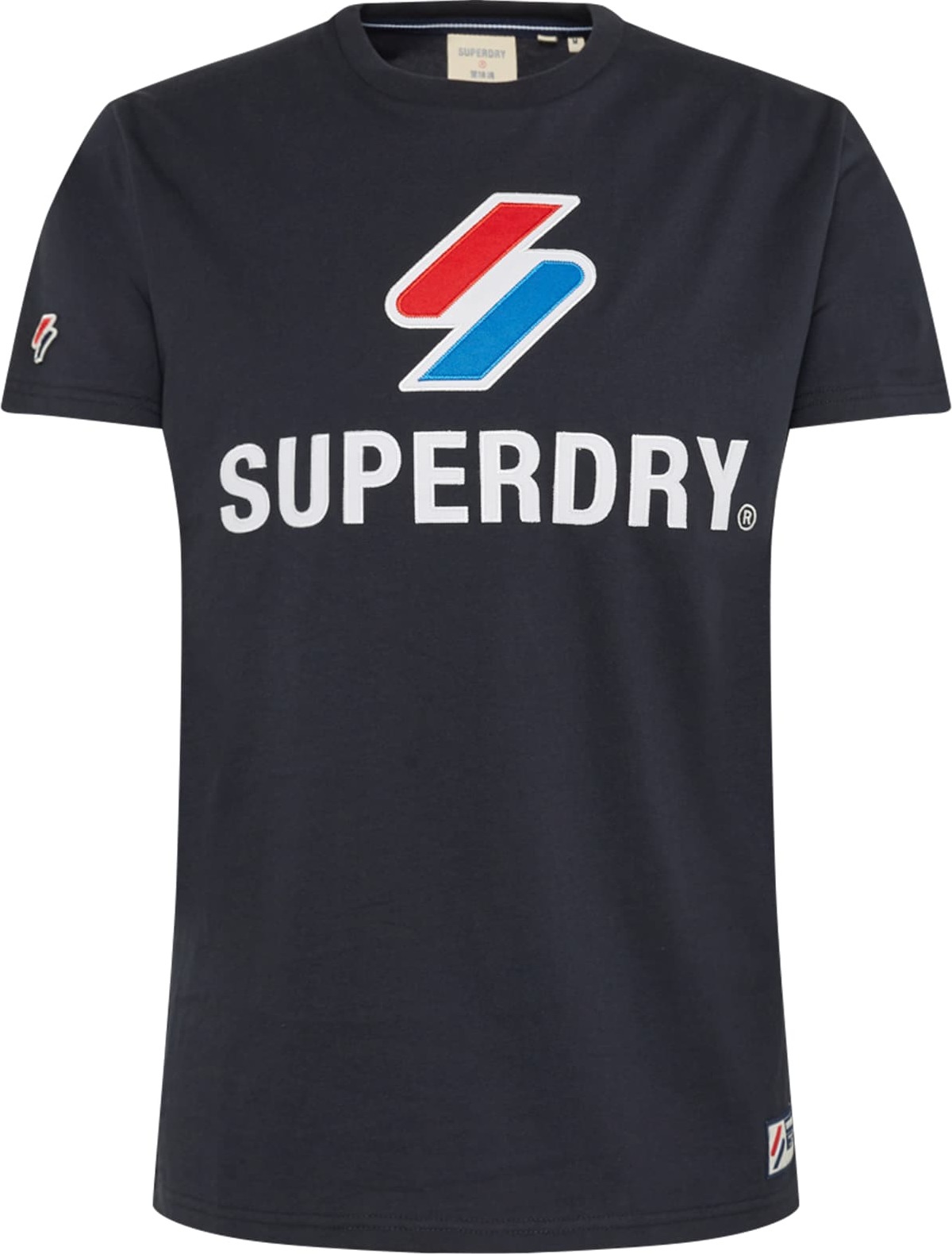 Superdry Tričko marine modrá