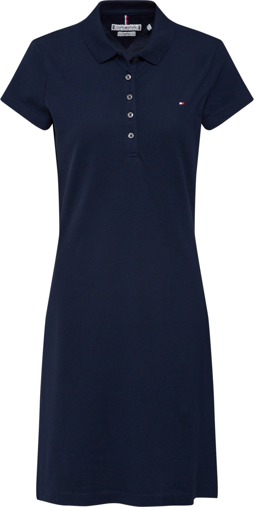 TOMMY HILFIGER Šaty 'HERITAGE SLIM POLO DRESS' tmavě modrá