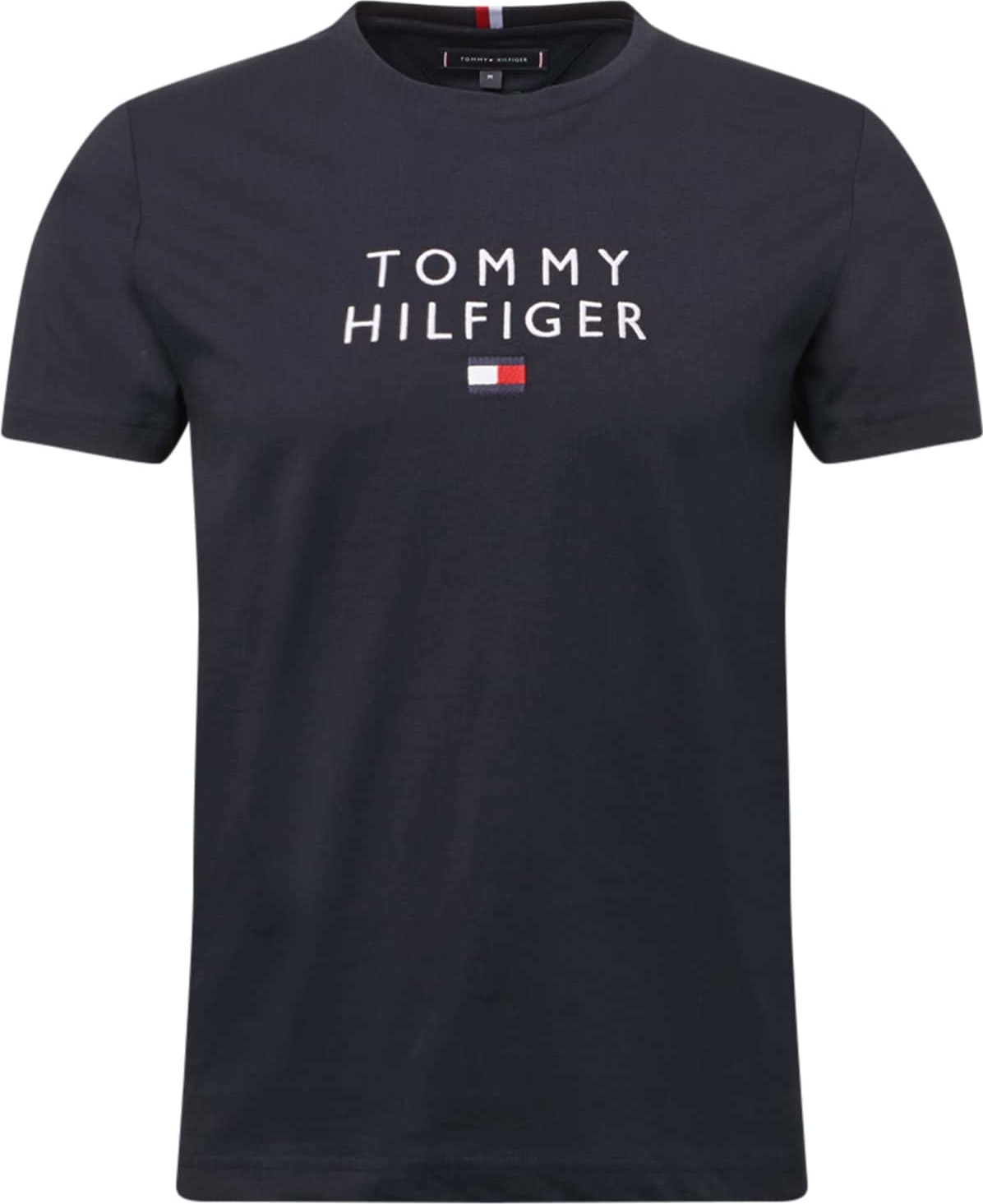 TOMMY HILFIGER Tričko noční modrá / bílá / červená